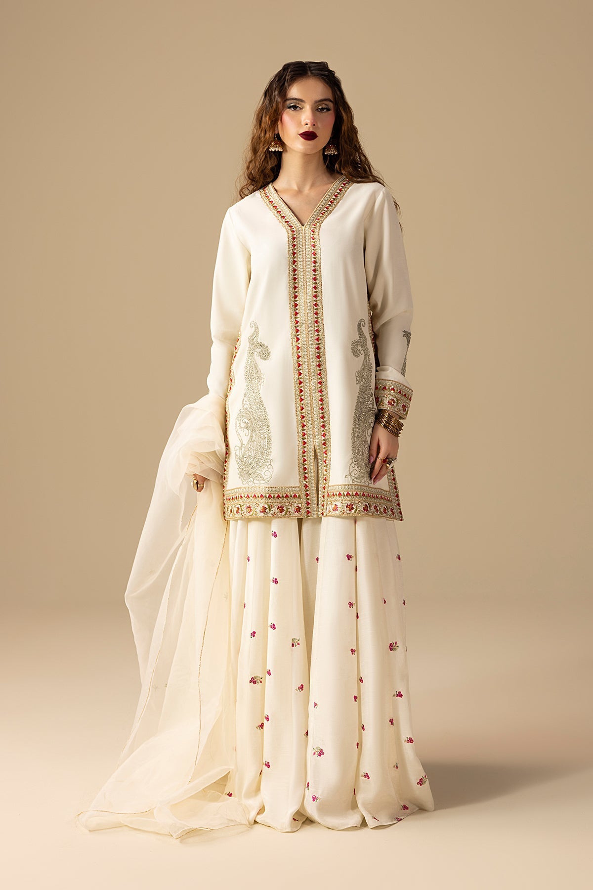 Erum Khan | Lillia Summer Edit | Dream Dust by Erum Khan - Designer Dress - Type: Ladies Clothes - Available at Libayah - 100% Original