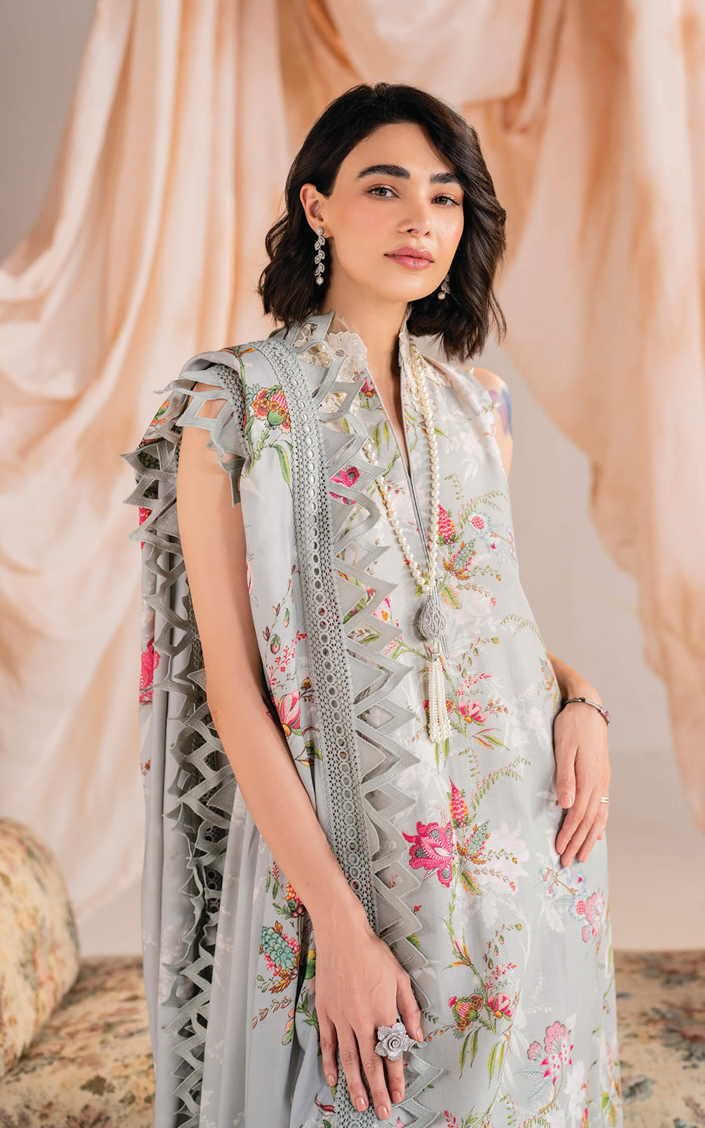 Asifa and Nabeel | Winter Meraki 24 | Frost-MW-09 by Asifa and Nabeel - Designer Dress - Type: Ladies Clothes - Available at Libayah - 100% Original