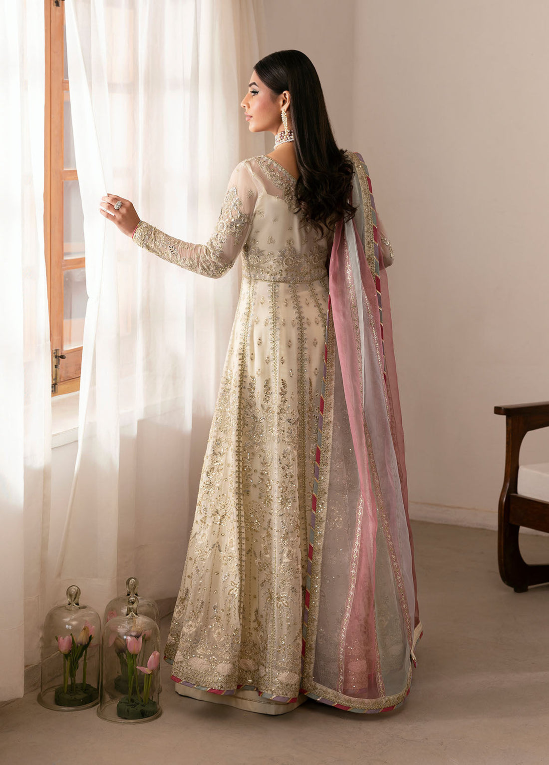 Gulaal | Reverie Embroidered Chiffon | CHIRAGH by Gulaal - Designer Dress - Type: Ladies Clothes - Available at Libayah - 100% Original