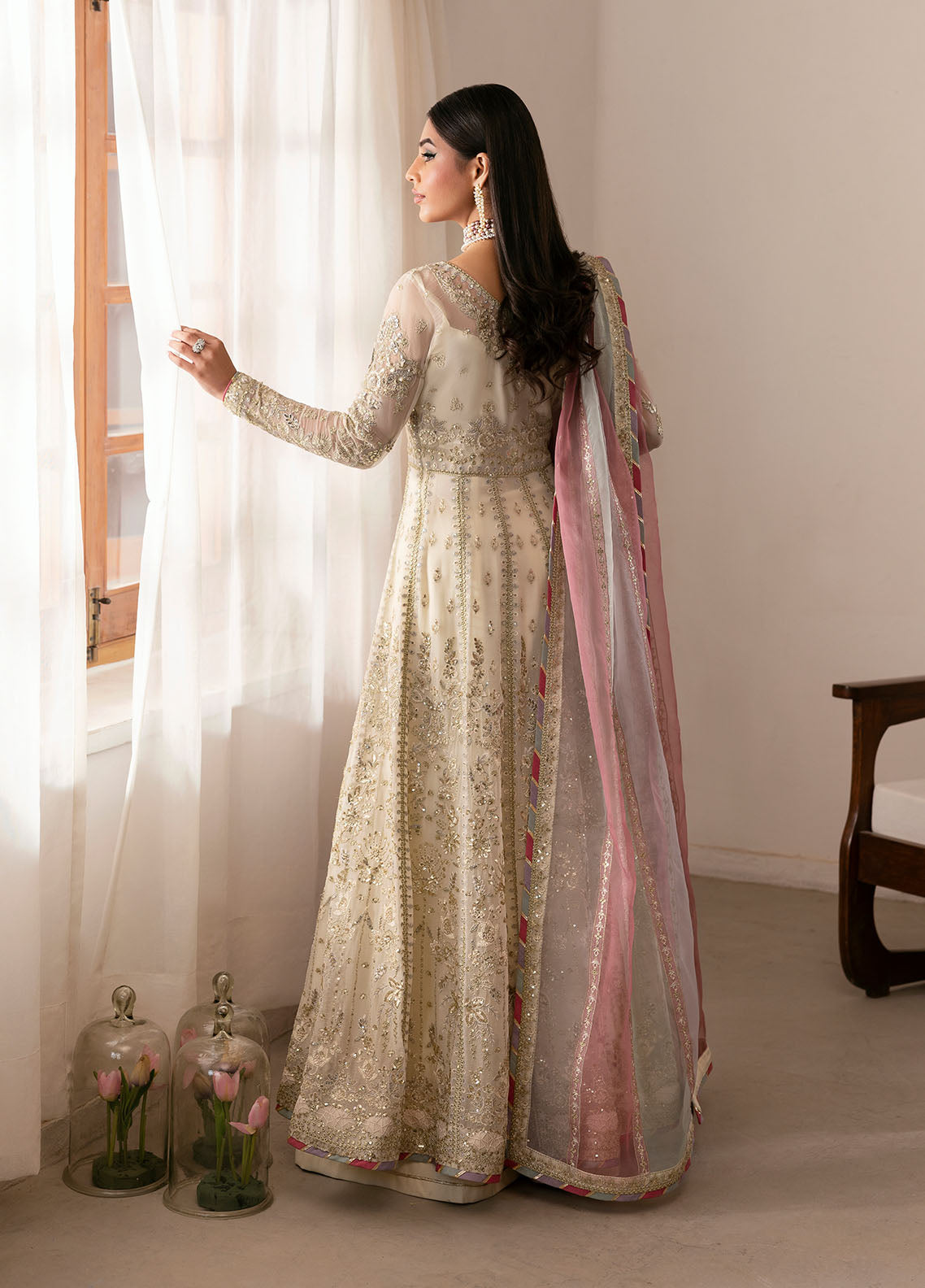 Gulaal | Reverie Embroidered Chiffon | CHIRAGH by Gulaal - Designer Dress - Type: Ladies Clothes - Available at Libayah - 100% Original