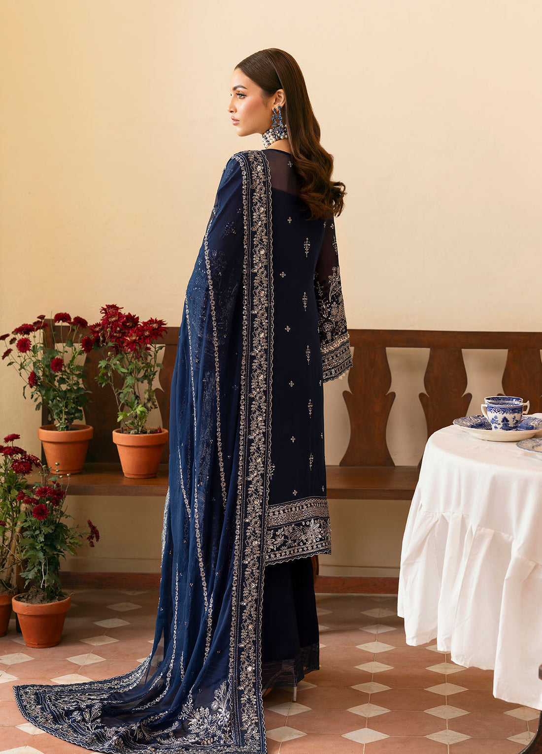 Gulaal | Reverie Embroidered Chiffon | ARISTA by Gulaal - Designer Dress - Type: Ladies Clothes - Available at Libayah - 100% Original