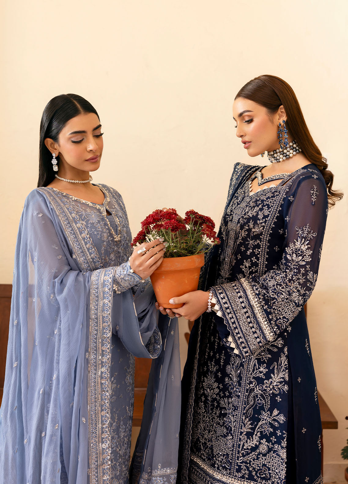 Gulaal | Reverie Embroidered Chiffon | ARISTA by Gulaal - Designer Dress - Type: Ladies Clothes - Available at Libayah - 100% Original