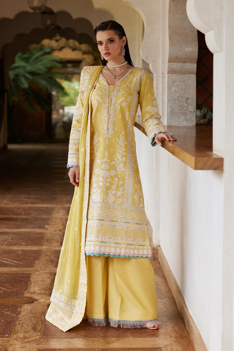 Gulaal | Luxury Lawn 25 | Iris by Gulaal - Designer Dress - Type: Ladies Clothes - Available at Libayah - 100% Original