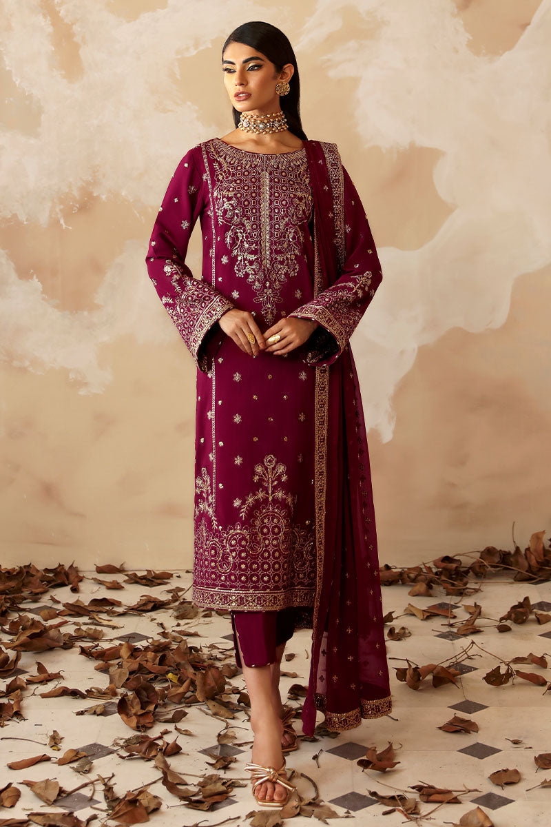 Gulaal | Shehrnaaz Raw Silk | Ramail by Gulaal - Designer Dress - Type: Ladies Clothes - Available at Libayah - 100% Original