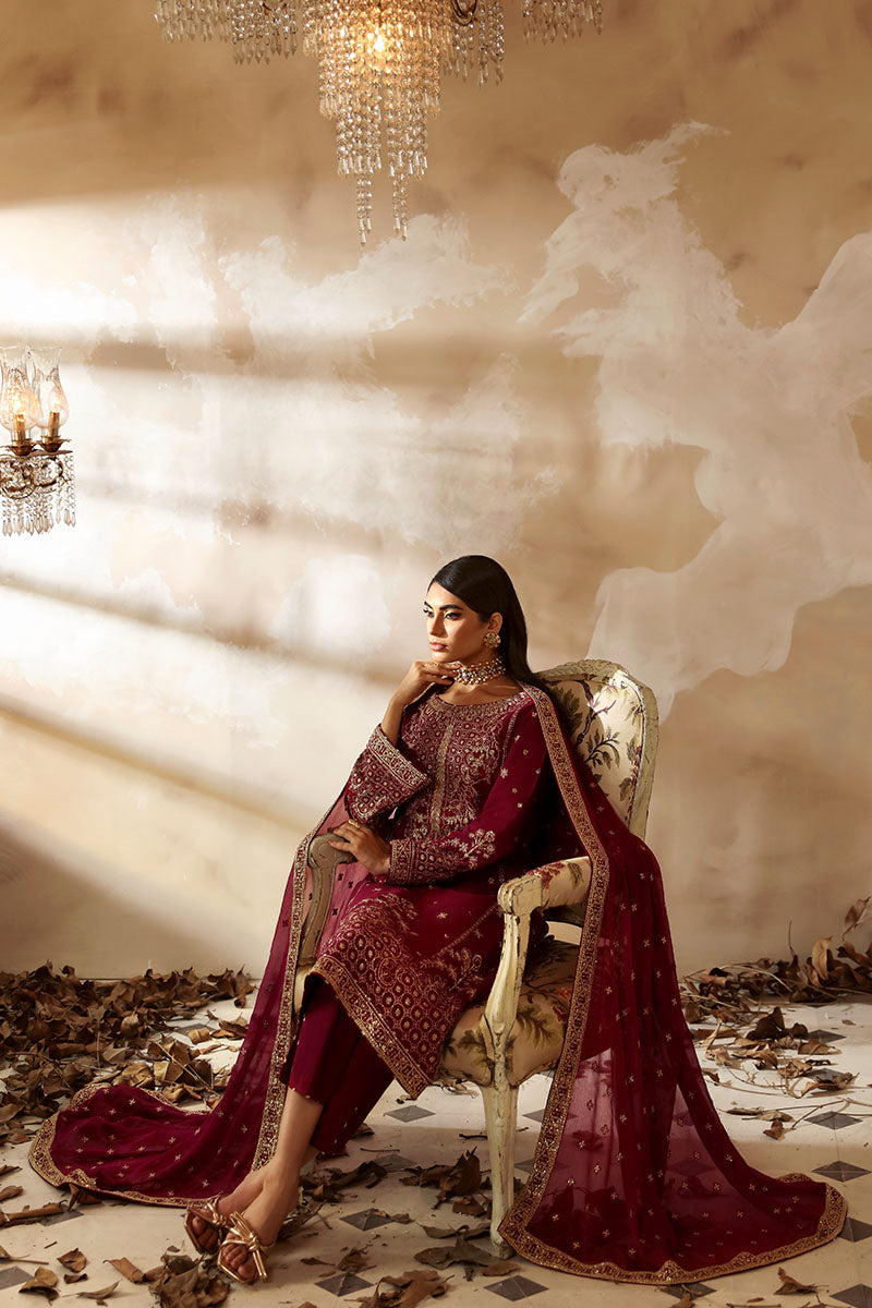 Gulaal | Shehrnaaz Raw Silk | Ramail by Gulaal - Designer Dress - Type: Ladies Clothes - Available at Libayah - 100% Original