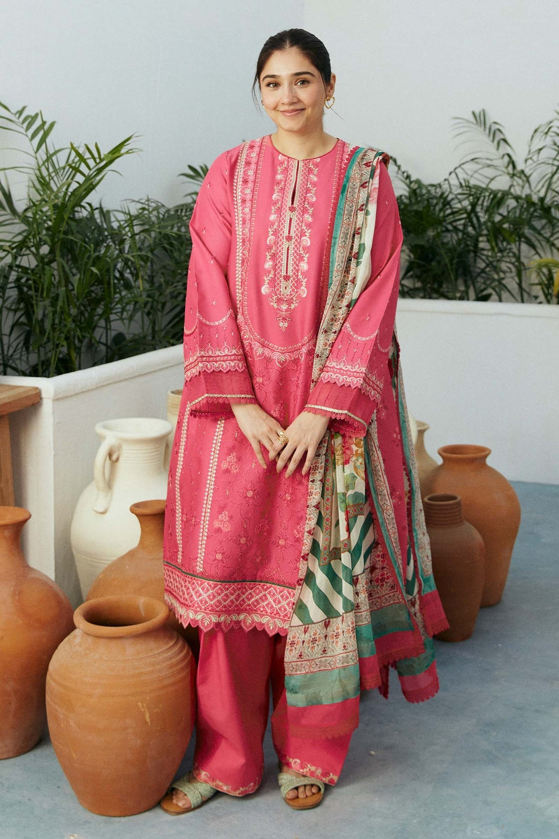 Zara Shahjahan | Coco Lawn Eid Edit 24 | GUL-D2 by Zara Shahjahan - Designer Dress - Type: Ladies Clothes - Available at Libayah - 100% Original