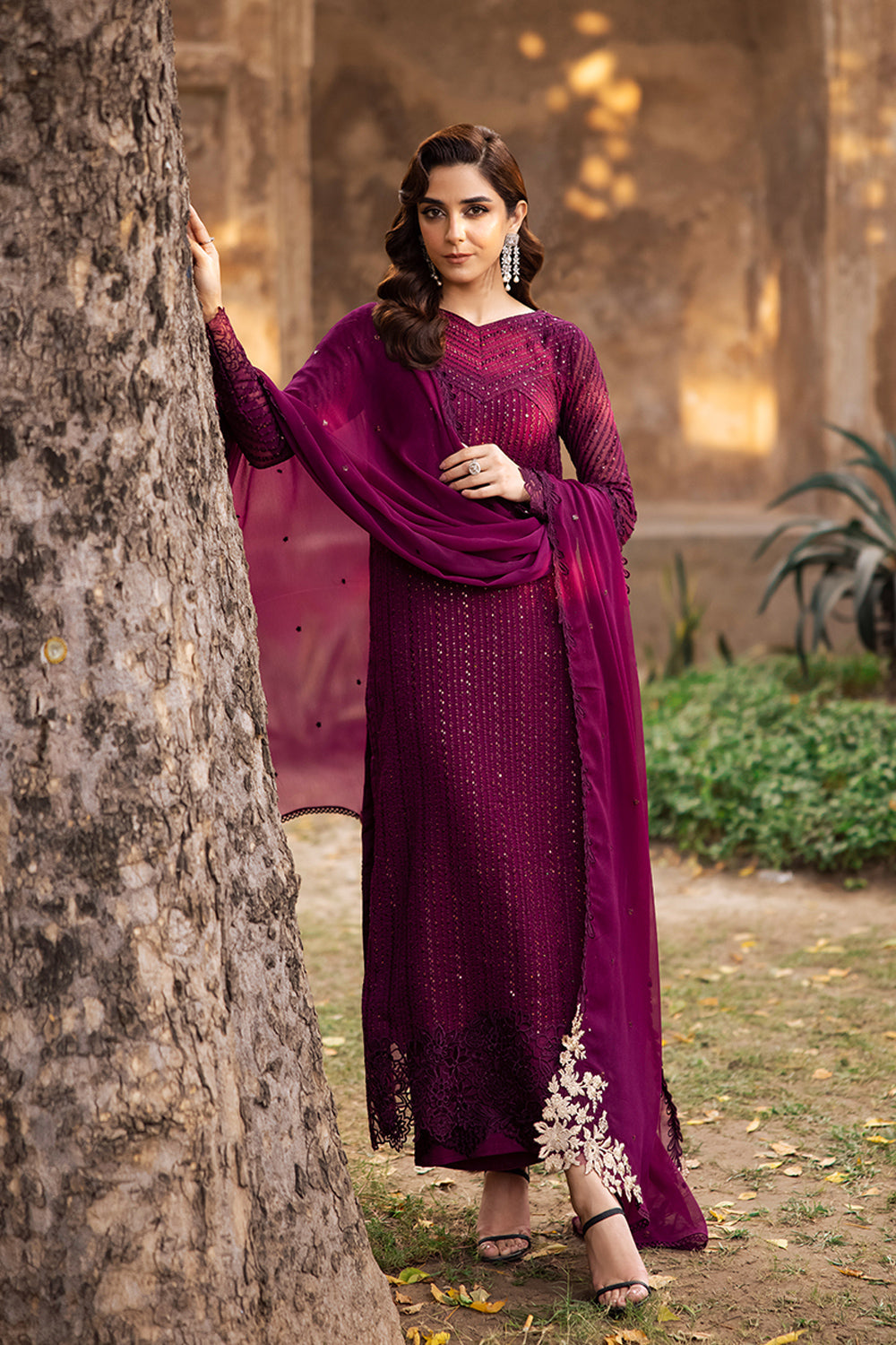 Azure | Luxe Formals | Garnet Majesty by Azure - Designer Dress - Type: Ladies Clothes - Available at Libayah - 100% Original
