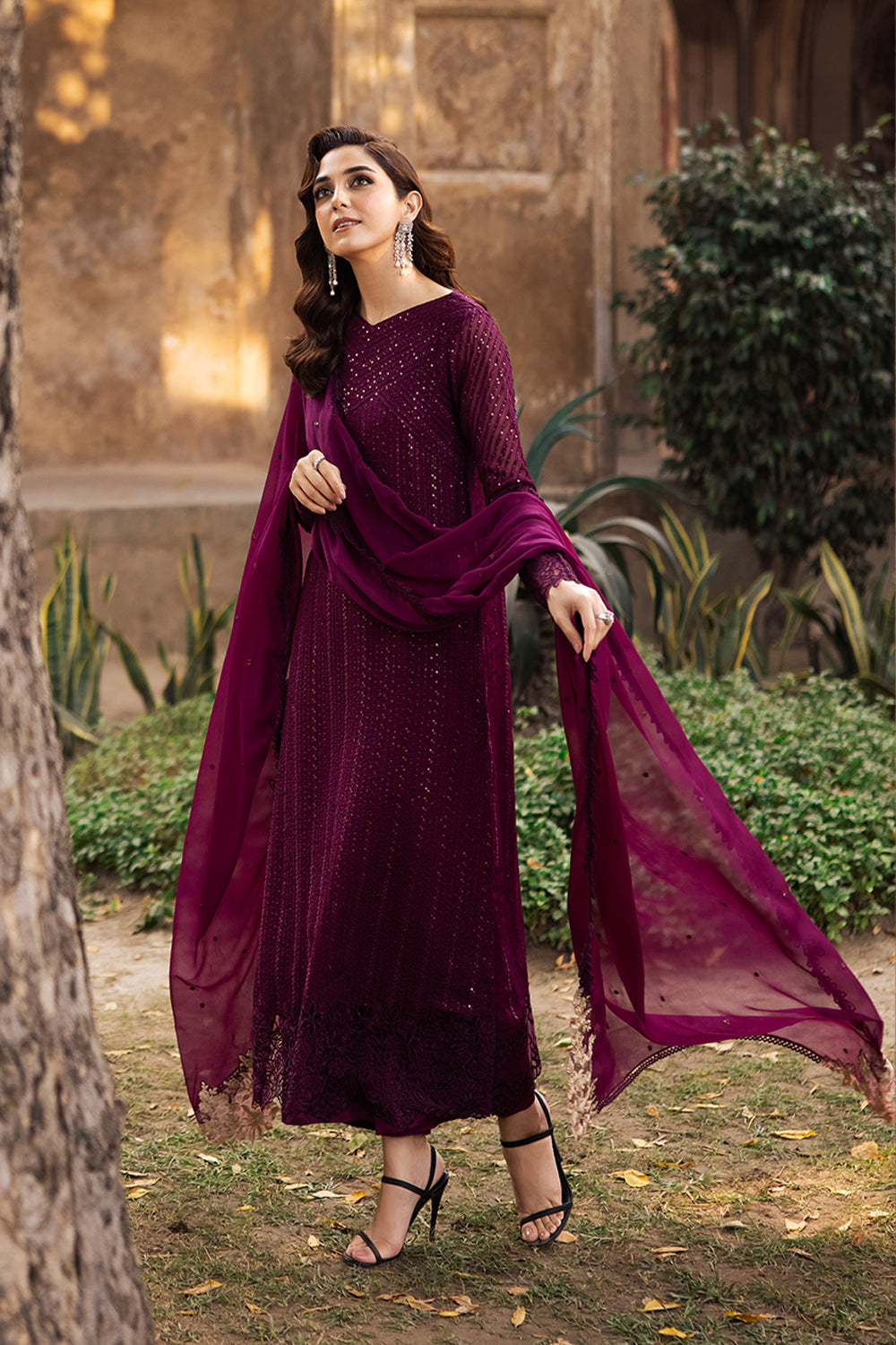 Azure | Luxe Formals | Garnet Majesty by Azure - Designer Dress - Type: Ladies Clothes - Available at Libayah - 100% Original
