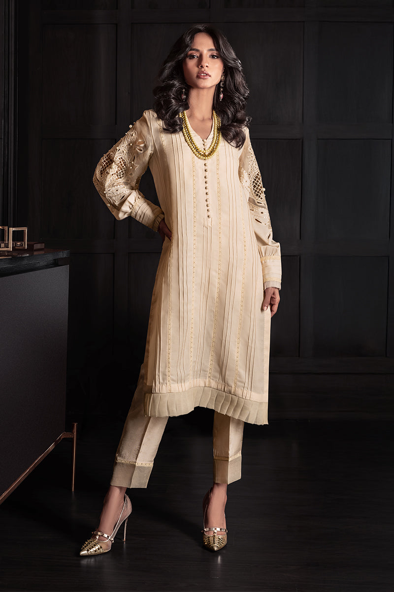 Wardha Saleem | Zimal Silk Edit | Alara by Wardha Saleem - Designer Dress  - Type : Ladies Clothes - Available at Libayah - 100% Original 