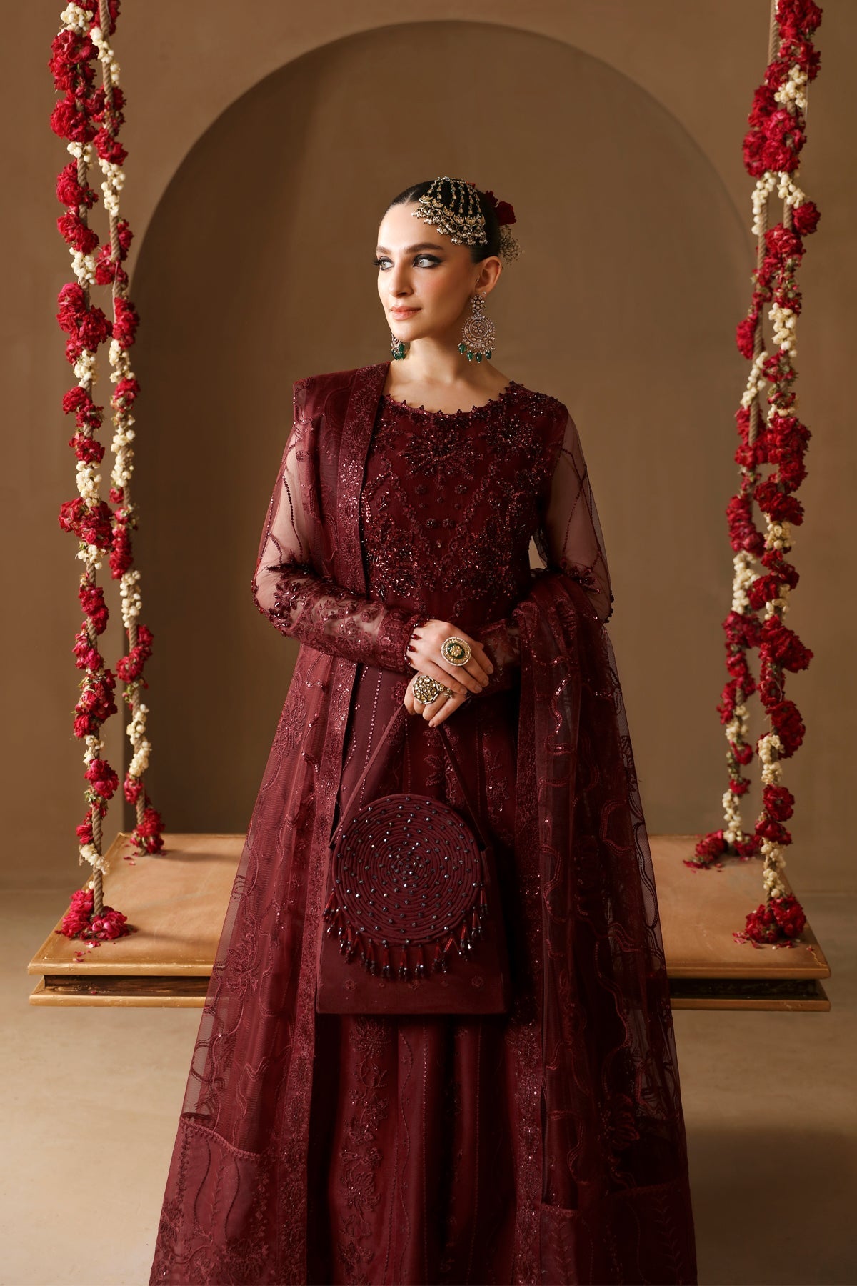Alizeh | Reena Wedding Formals | AF-HM-4022-GULAB by Alizeh - Designer Dress - Type: Ladies Clothes - Available at Libayah - 100% Original
