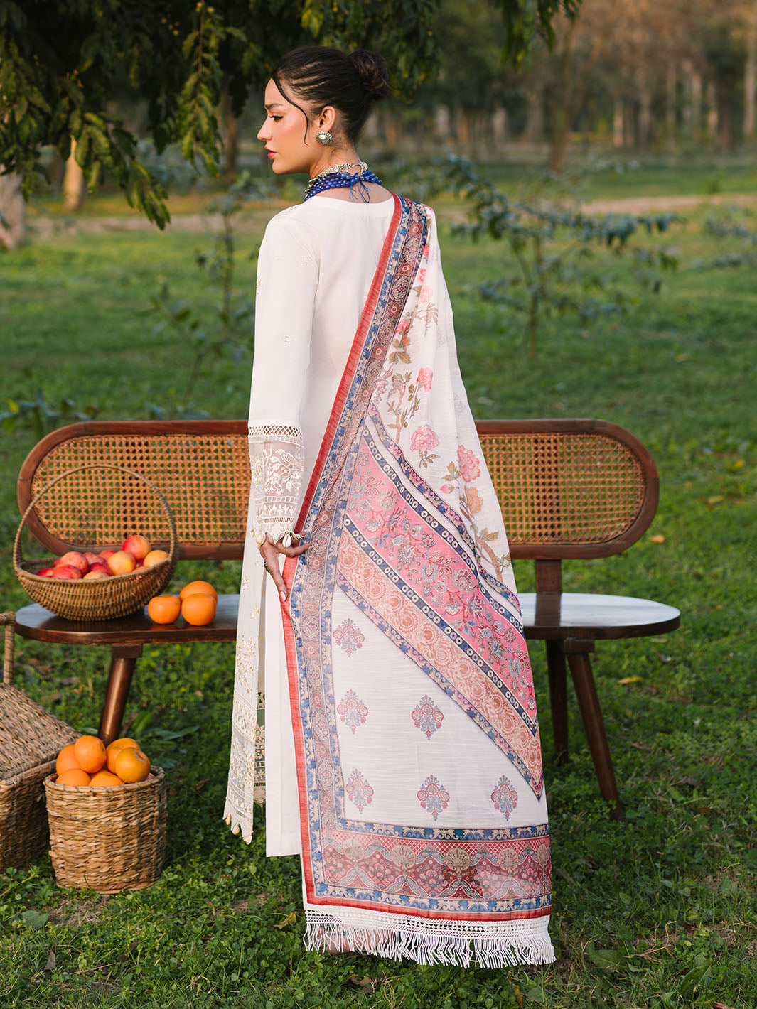 Mahnur | Dahlia Luxury Lawn 25 | Gia by Mahnur - Designer Dress - Type: Ladies Clothes - Available at Libayah - 100% Original