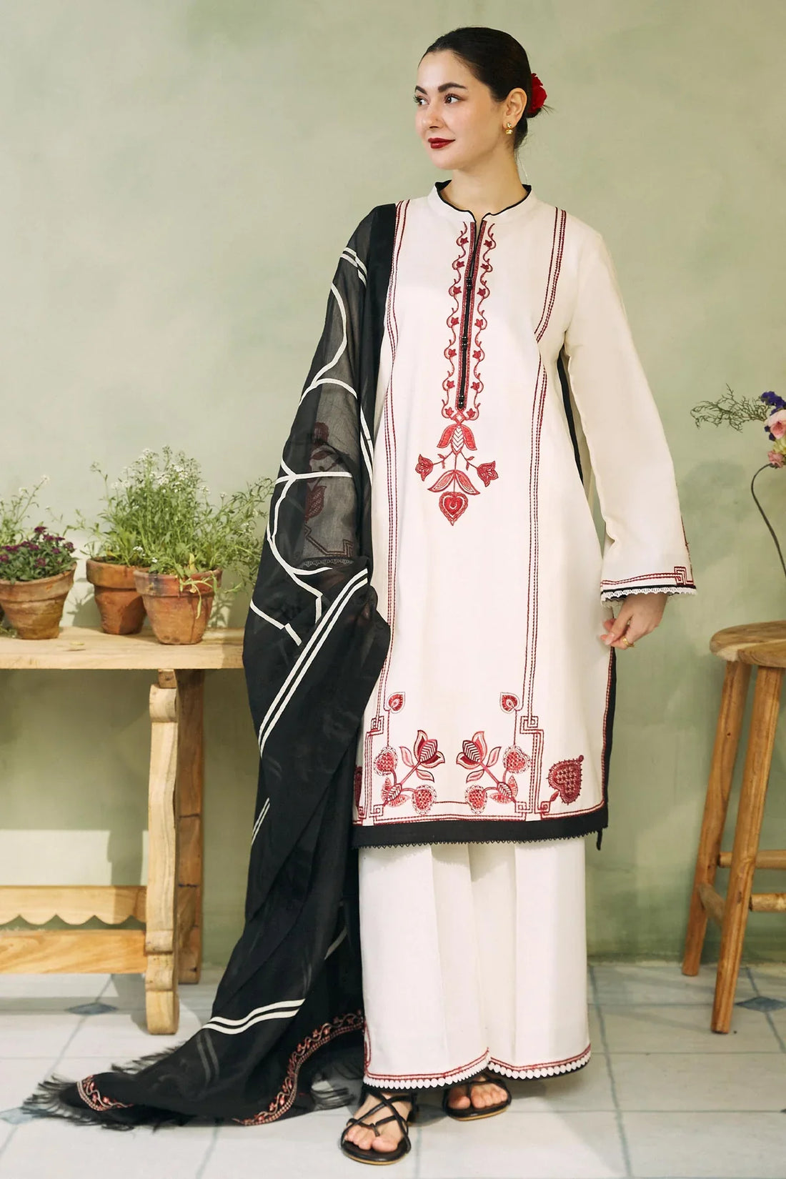Zara Shahjahan | Coco Lawn 24 | GUL MOHAR-3A by Zara Shahjahan - Designer Dress - Type: Ladies Clothes - Available at Libayah - 100% Original