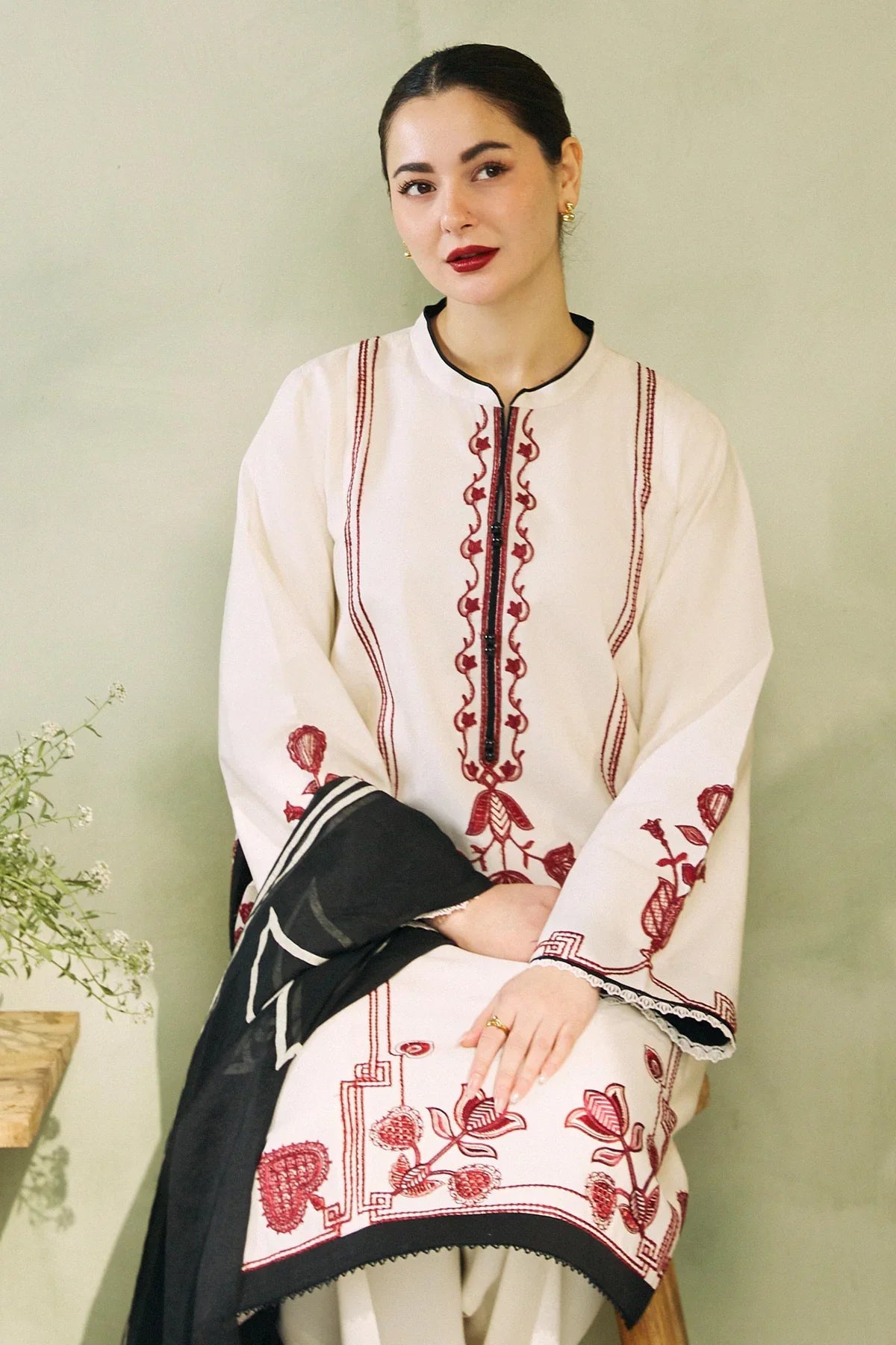 Zara Shahjahan | Coco Lawn 24 | GUL MOHAR-3A by Zara Shahjahan - Designer Dress - Type: Ladies Clothes - Available at Libayah - 100% Original