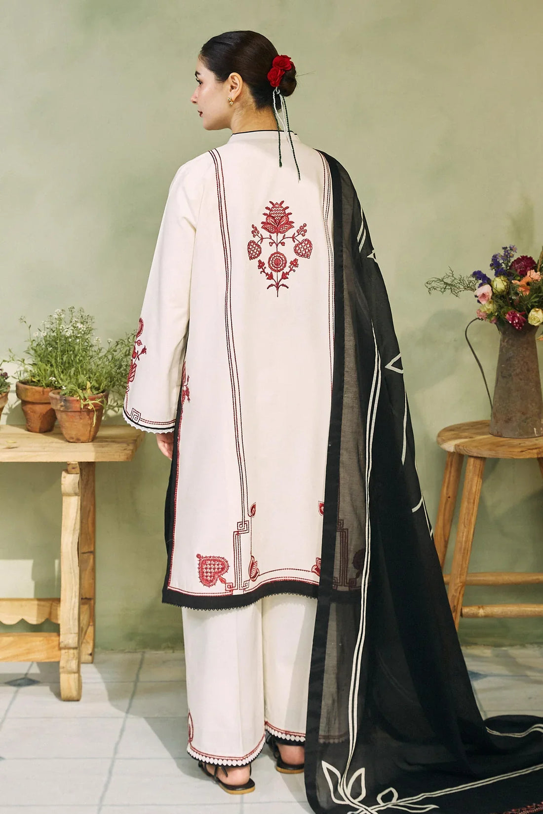 Zara Shahjahan | Coco Lawn 24 | GUL MOHAR-3A by Zara Shahjahan - Designer Dress - Type: Ladies Clothes - Available at Libayah - 100% Original