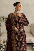 Gulaal | Celeste Velvet 24 | Ember by Gulaal - Designer Dress - Type: Ladies Clothes - Available at Libayah - 100% Original