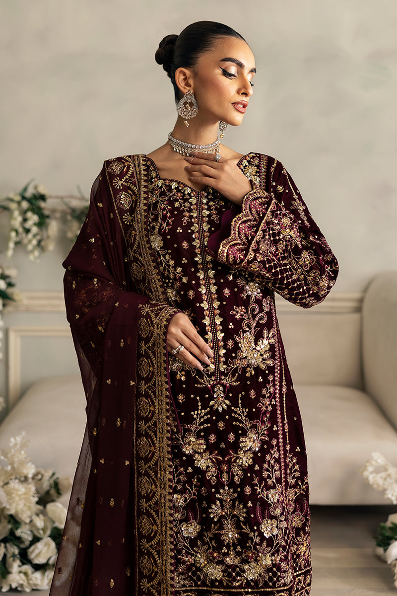 Gulaal | Celeste Velvet 24 | Ember by Gulaal - Designer Dress - Type: Ladies Clothes - Available at Libayah - 100% Original