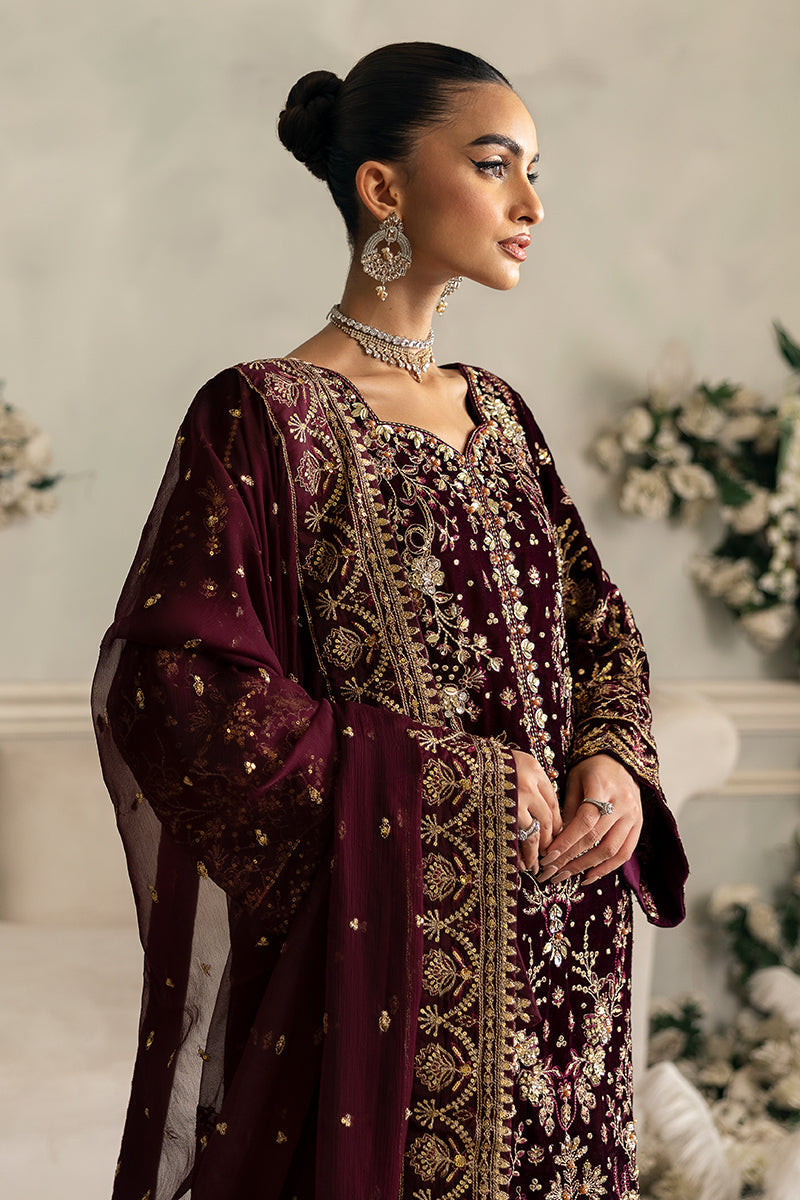 Gulaal | Celeste Velvet 24 | Ember by Gulaal - Designer Dress - Type: Ladies Clothes - Available at Libayah - 100% Original