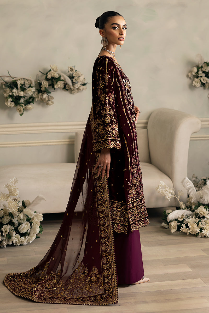 Gulaal | Celeste Velvet 24 | Ember by Gulaal - Designer Dress - Type: Ladies Clothes - Available at Libayah - 100% Original