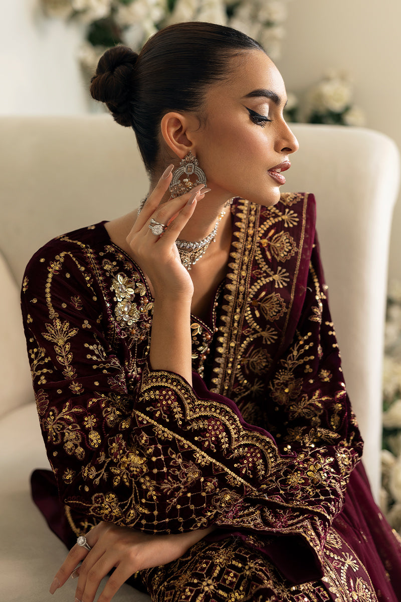 Gulaal | Celeste Velvet 24 | Ember by Gulaal - Designer Dress - Type: Ladies Clothes - Available at Libayah - 100% Original