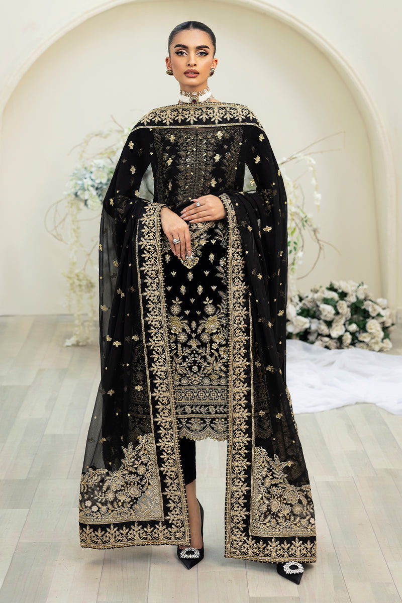 Gulaal | Celeste Velvet 24 | Velour by Gulaal - Designer Dress - Type: Ladies Clothes - Available at Libayah - 100% Original