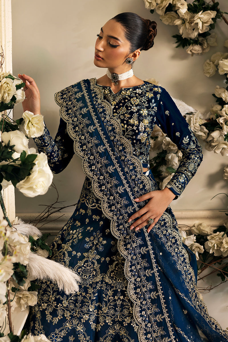 Gulaal | Celeste Velvet 24 | Haze by Gulaal - Designer Dress - Type: Ladies Clothes - Available at Libayah - 100% Original