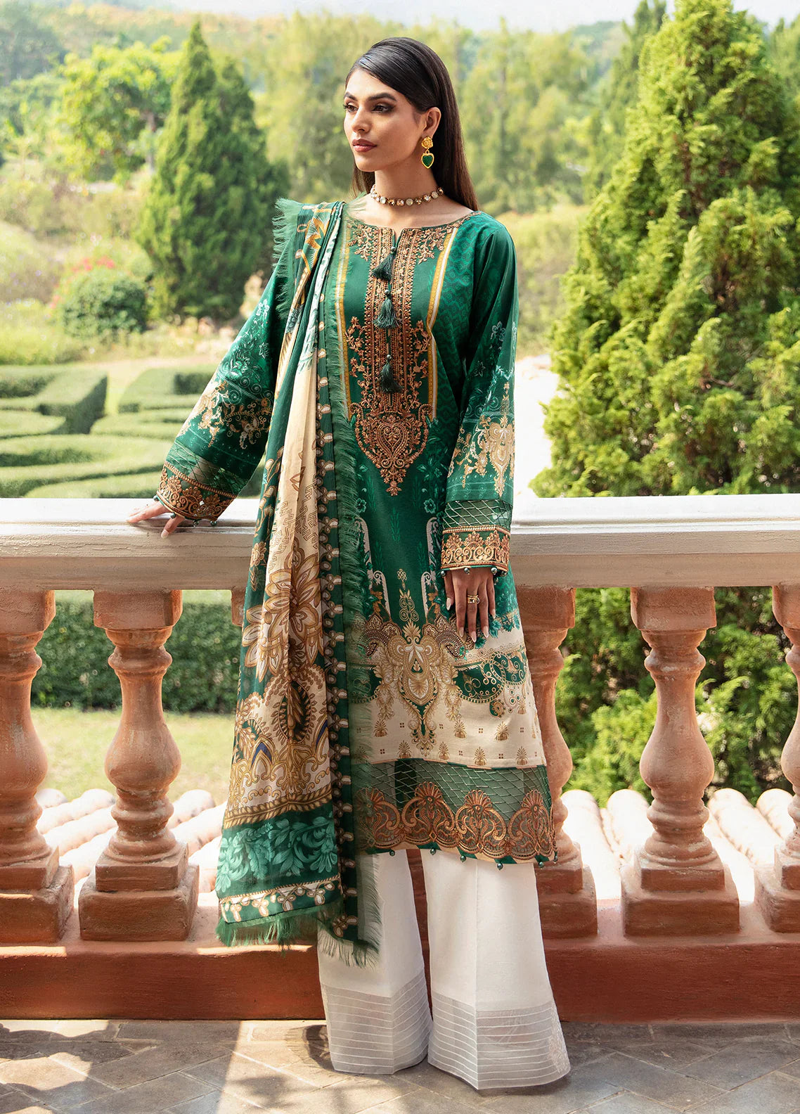 Gulaal | Springtime Ballet | AYSE (GL-L-24V1-01) by Gulaal - Designer Dress - Type: Ladies Clothes - Available at Libayah - 100% Original