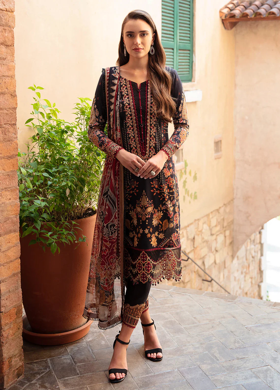 Gulaal | Springtime Ballet | LEYLA (GL-L-24V1-10) by Gulaal - Designer Dress - Type: Ladies Clothes - Available at Libayah - 100% Original