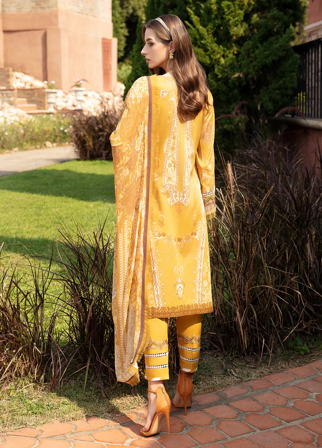 Gulaal | Springtime Ballet | CEYDA (GL-L-24V1-02) by Gulaal - Designer Dress - Type: Ladies Clothes - Available at Libayah - 100% Original