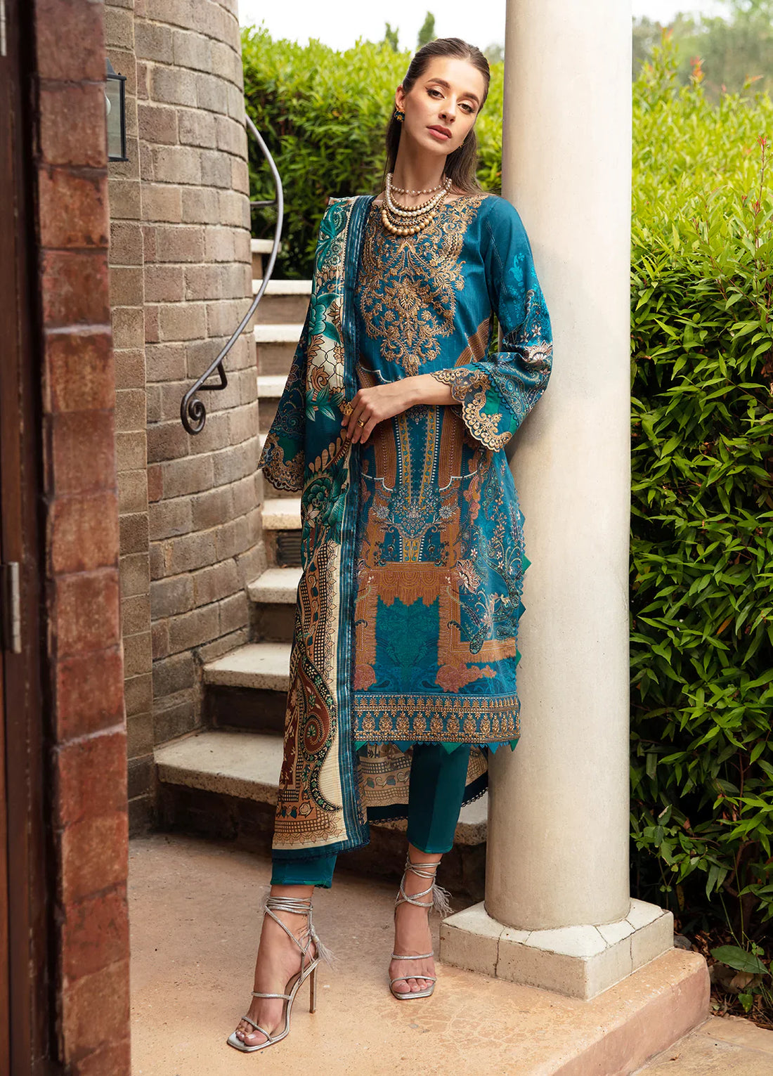 Gulaal | Springtime Ballet | ESILA (GL-L-24V1-03) by Gulaal - Designer Dress - Type: Ladies Clothes - Available at Libayah - 100% Original