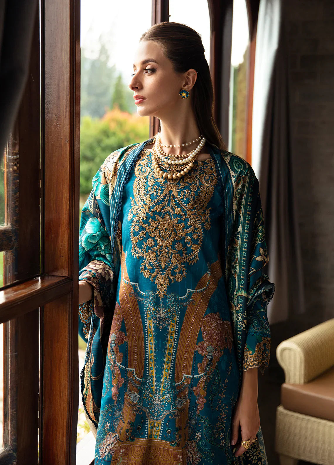 Gulaal | Springtime Ballet | ESILA (GL-L-24V1-03) by Gulaal - Designer Dress - Type: Ladies Clothes - Available at Libayah - 100% Original