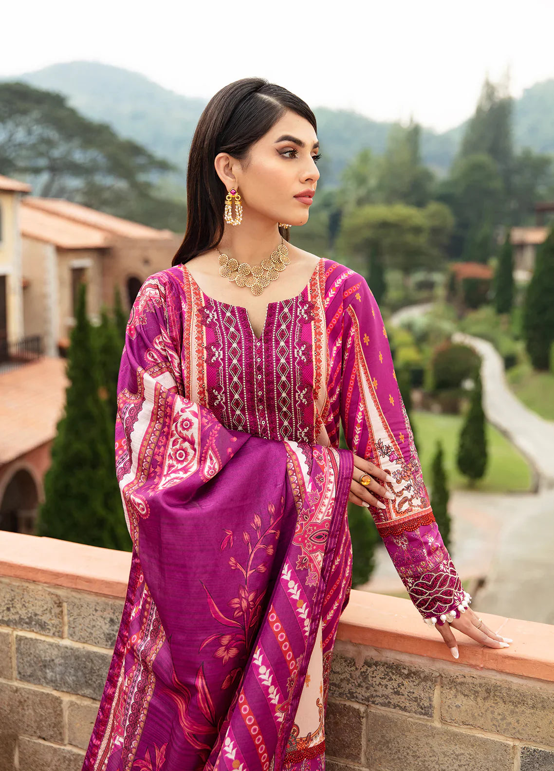 Gulaal | Springtime Ballet | ALAARA (GL-L-24V1-11) by Gulaal - Designer Dress - Type: Ladies Clothes - Available at Libayah - 100% Original