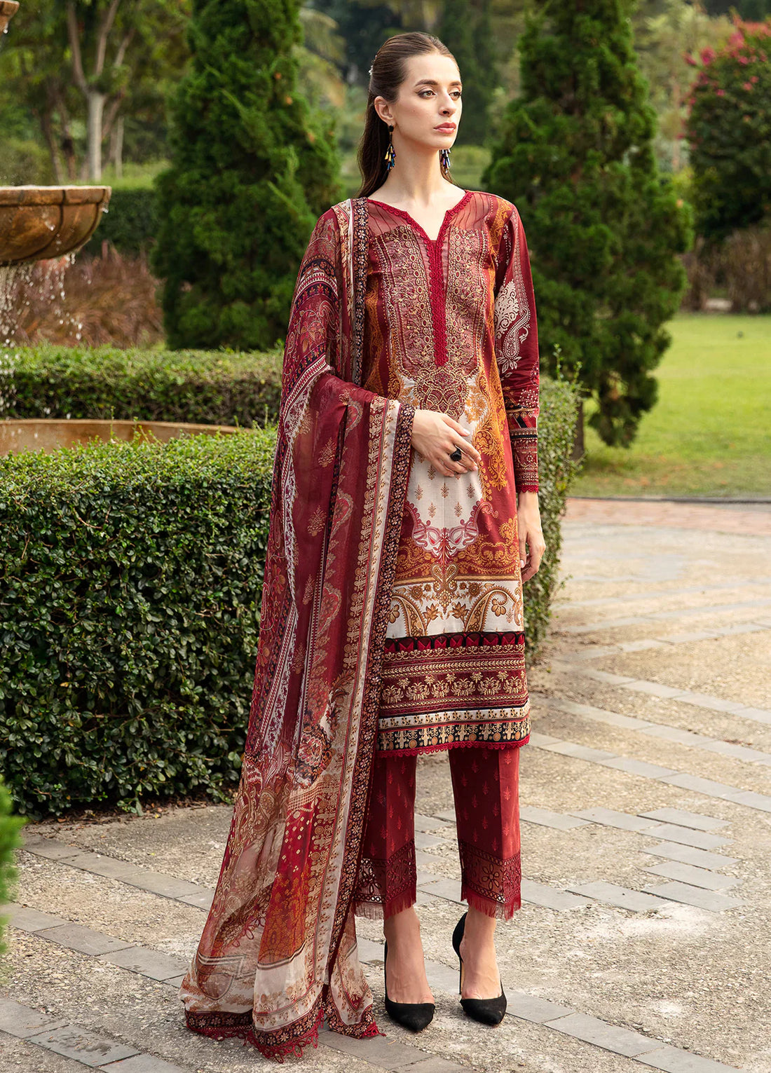 Gulaal | Springtime Ballet | AMARYLLIS (GL-L-24V1-09) by Gulaal - Designer Dress - Type: Ladies Clothes - Available at Libayah - 100% Original