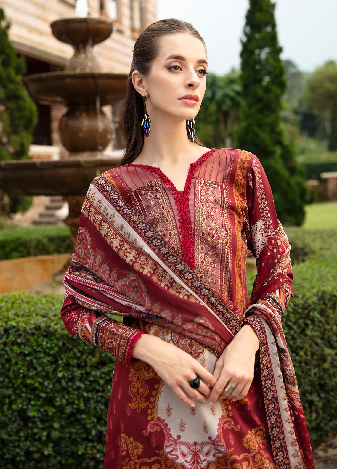 Gulaal | Springtime Ballet | AMARYLLIS (GL-L-24V1-09) by Gulaal - Designer Dress - Type: Ladies Clothes - Available at Libayah - 100% Original