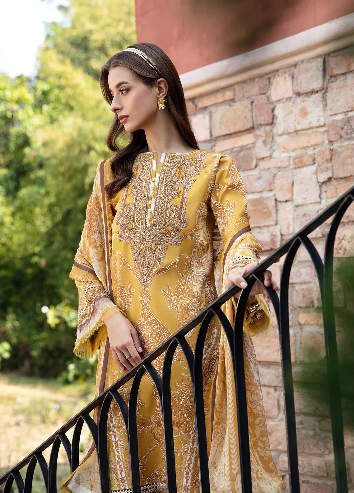 Gulaal | Springtime Ballet | CEYDA (GL-L-24V1-02) by Gulaal - Designer Dress - Type: Ladies Clothes - Available at Libayah - 100% Original