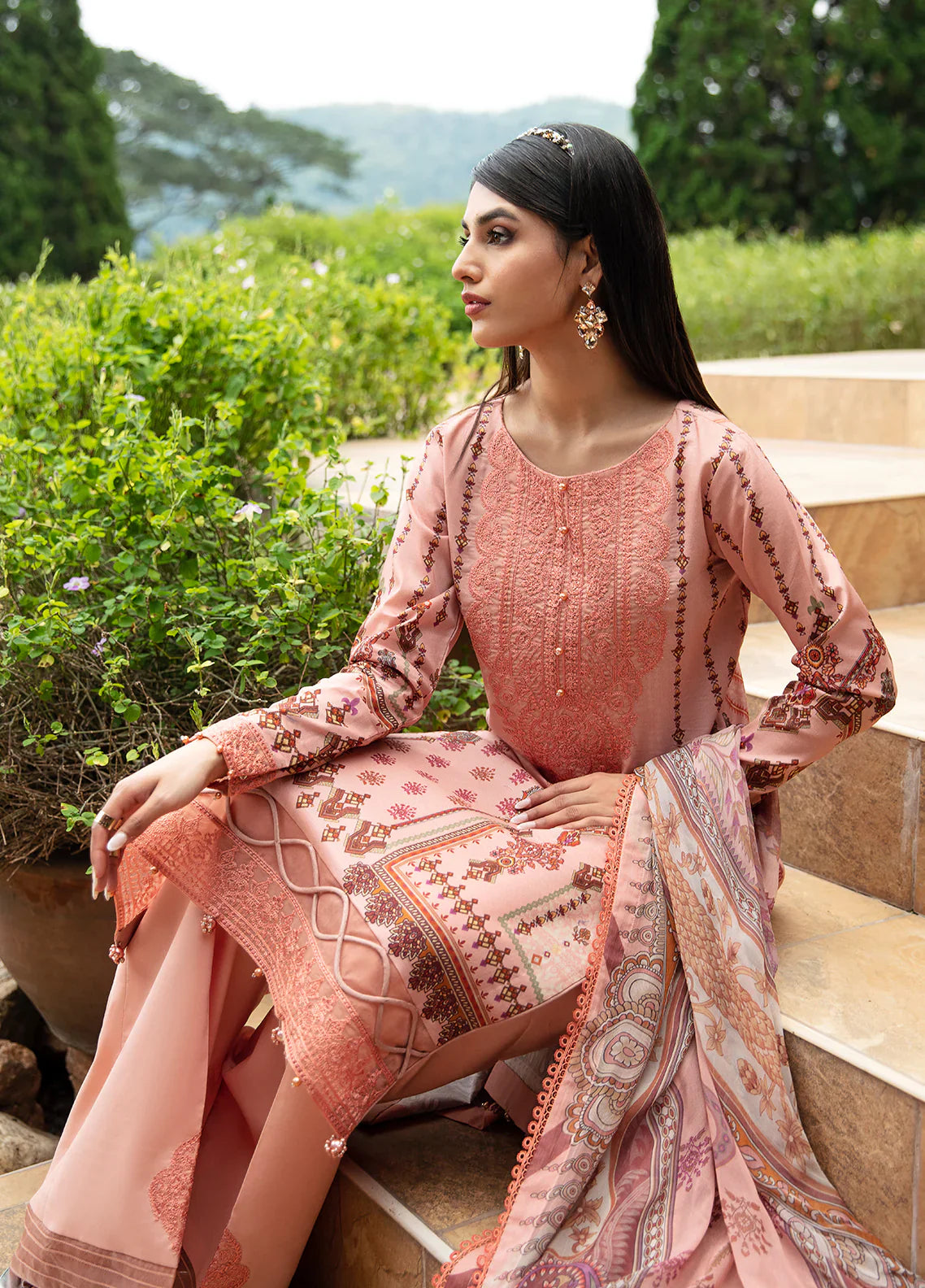 Gulaal | Springtime Ballet | HESTIA (GL-L-24V1-12) by Gulaal - Designer Dress - Type: Ladies Clothes - Available at Libayah - 100% Original