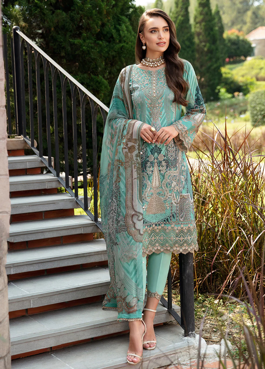 Gulaal | Springtime Ballet | CELINE (GL-L-24V1-06) by Gulaal - Designer Dress - Type: Ladies Clothes - Available at Libayah - 100% Original