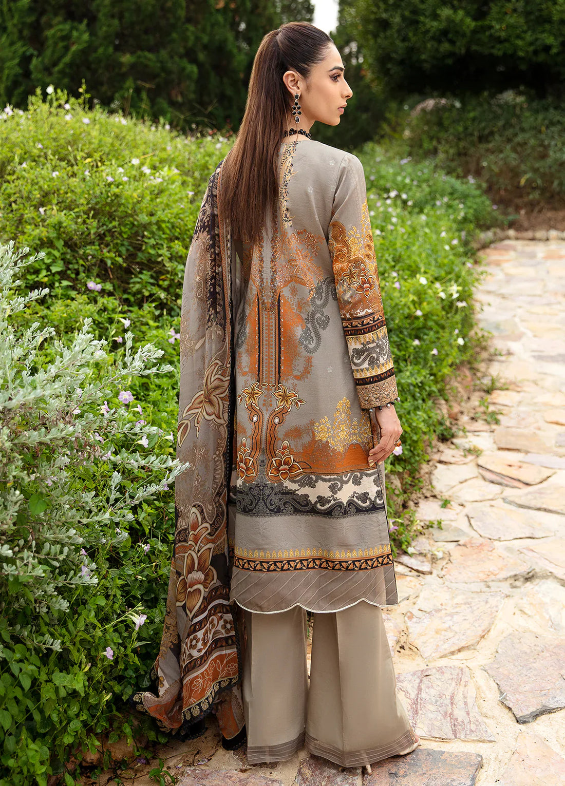 Gulaal | Springtime Ballet | AMIRAT (GL-L-24V1-07) by Gulaal - Designer Dress - Type: Ladies Clothes - Available at Libayah - 100% Original