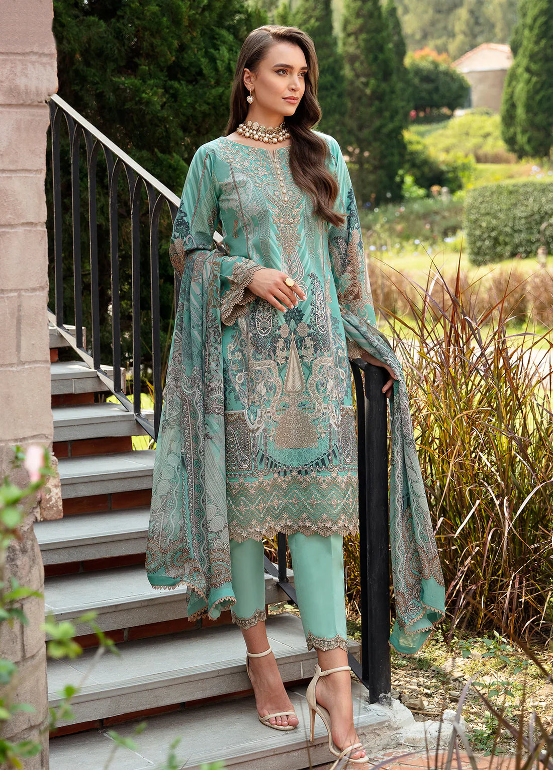 Gulaal | Springtime Ballet | CELINE (GL-L-24V1-06) by Gulaal - Designer Dress - Type: Ladies Clothes - Available at Libayah - 100% Original