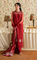 Asifa and Nabeel | Meraki Vintage 25 | Gulaal (MVL25-20) by Asifa and Nabeel - Designer Dress - Type: Ladies Clothes - Available at Libayah - 100% Original