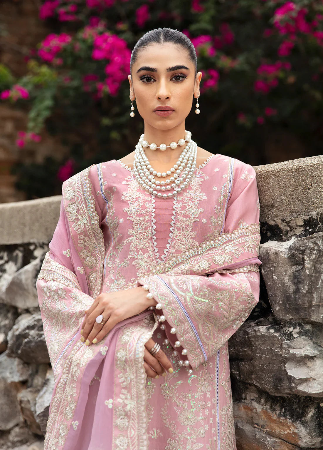 Gulaal | Luxury Lawn 24 | EMELIA (GL-LL-24V1-03) by Gulaal - Designer Dress - Type: Ladies Clothes - Available at Libayah - 100% Original