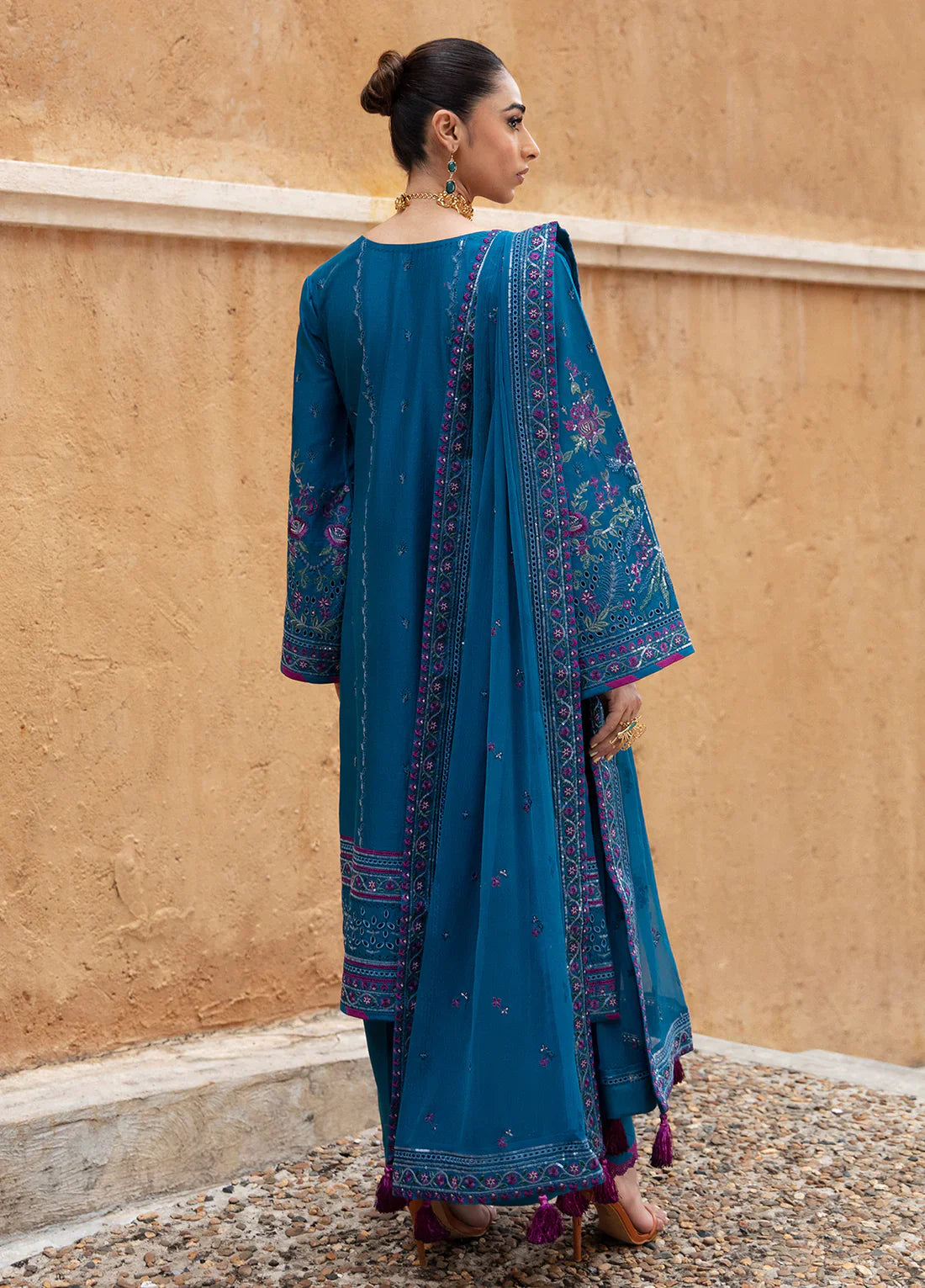 Gulaal | Luxury Lawn 24 | FELICIA (GL-LL-24V1-04) by Gulaal - Designer Dress - Type: Ladies Clothes - Available at Libayah - 100% Original