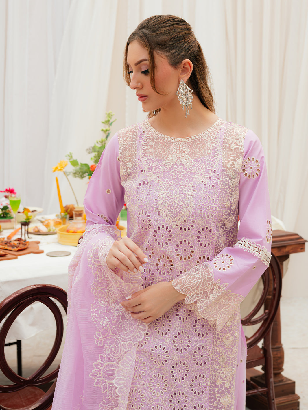 Mahnur | Allenura Luxury Lawn 24 | HARMONY by Mahnur - Designer Dress - Type: Ladies Clothes - Available at Libayah - 100% Original