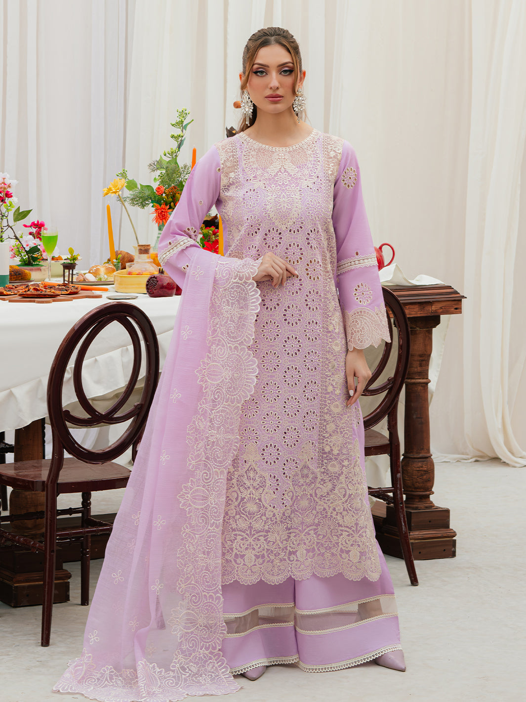 Mahnur | Allenura Luxury Lawn 24 | HARMONY by Mahnur - Designer Dress - Type: Ladies Clothes - Available at Libayah - 100% Original