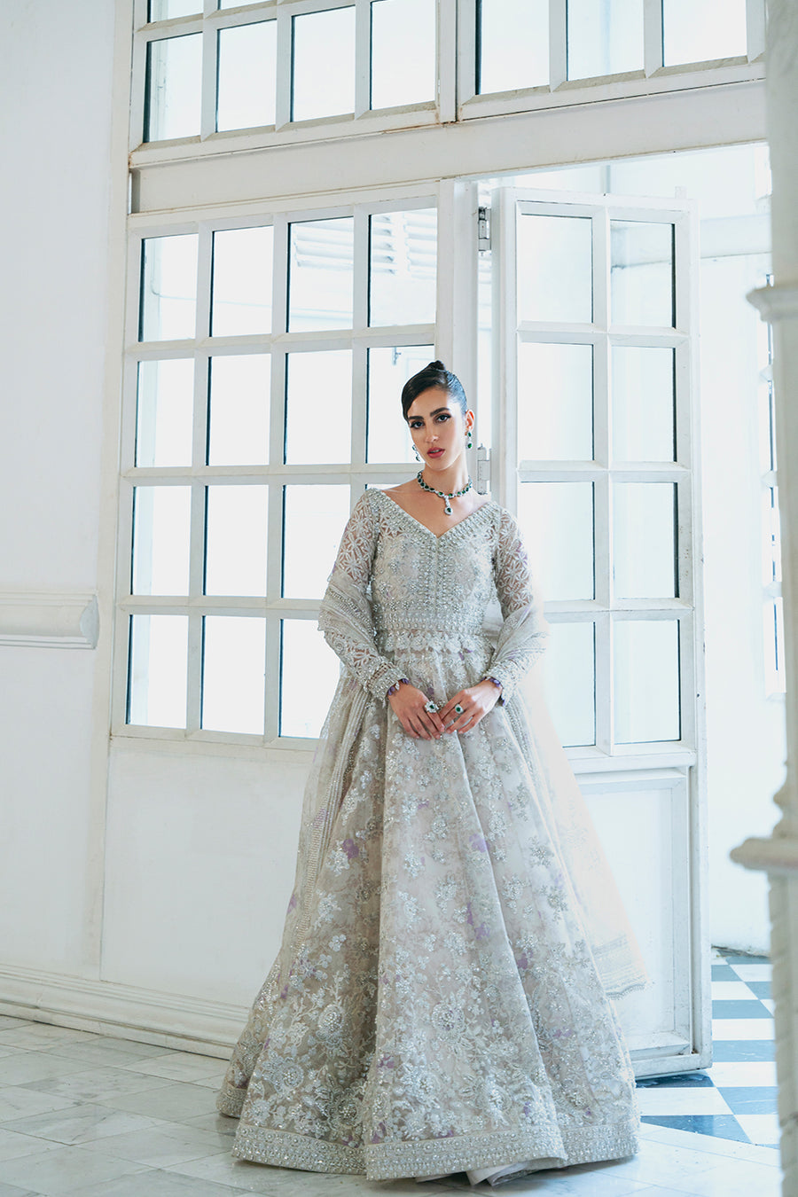 Saira Rizwan | Naqsh Festive 2024 | SRN24-01 DAPHNE by Saira Rizwan - Designer Dress - Type: Ladies Clothes - Available at Libayah - 100% Original