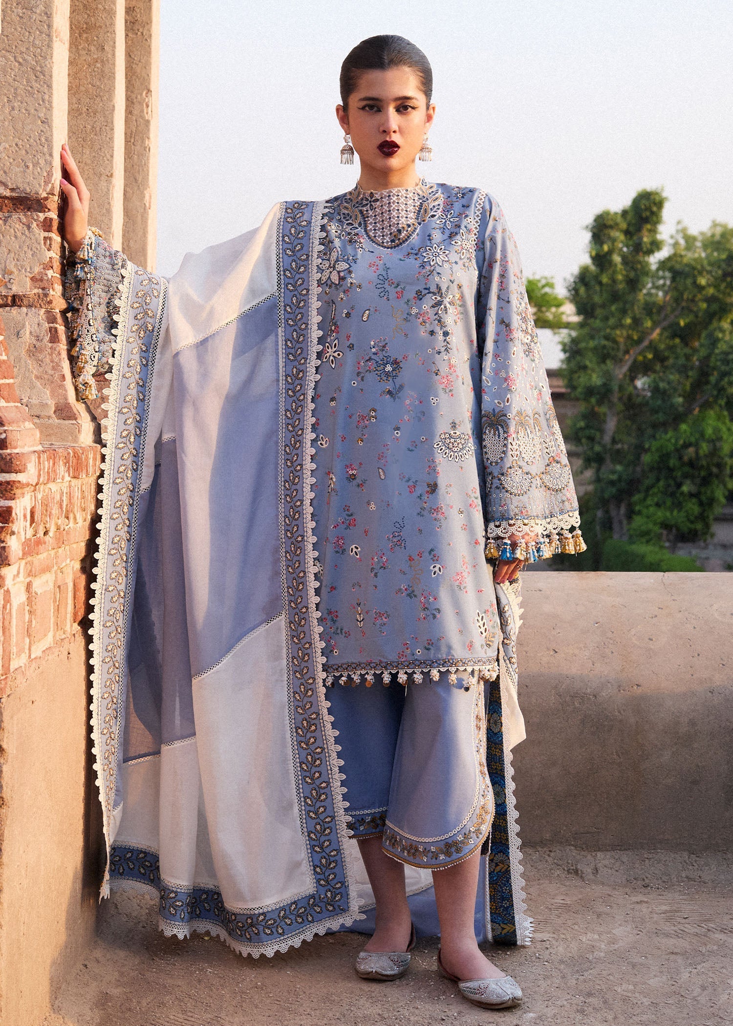 Hussain Rehar | Nirmal SS 25 | Fira by Hussain Rehar - Designer Dress - Type: Ladies Clothes - Available at Libayah - 100% Original