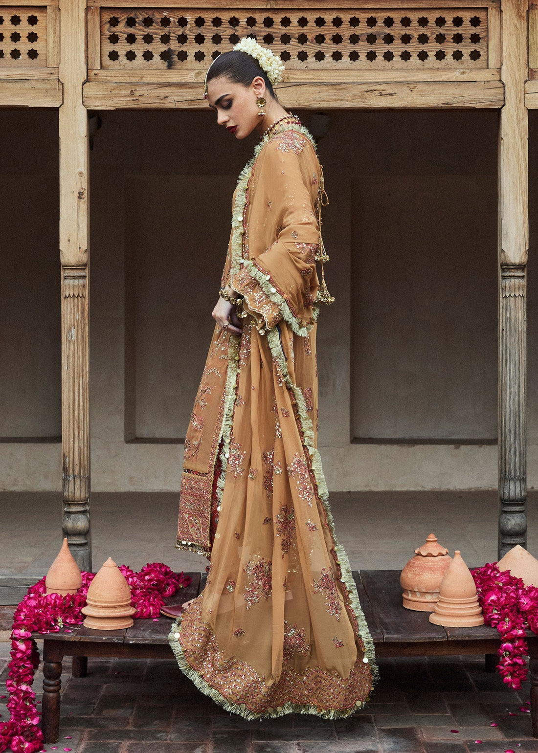 Hussain Rehar | Festive Formals 24 | Talai by Hussain Rehar - Designer Dress - Type: Ladies Clothes - Available at Libayah - 100% Original