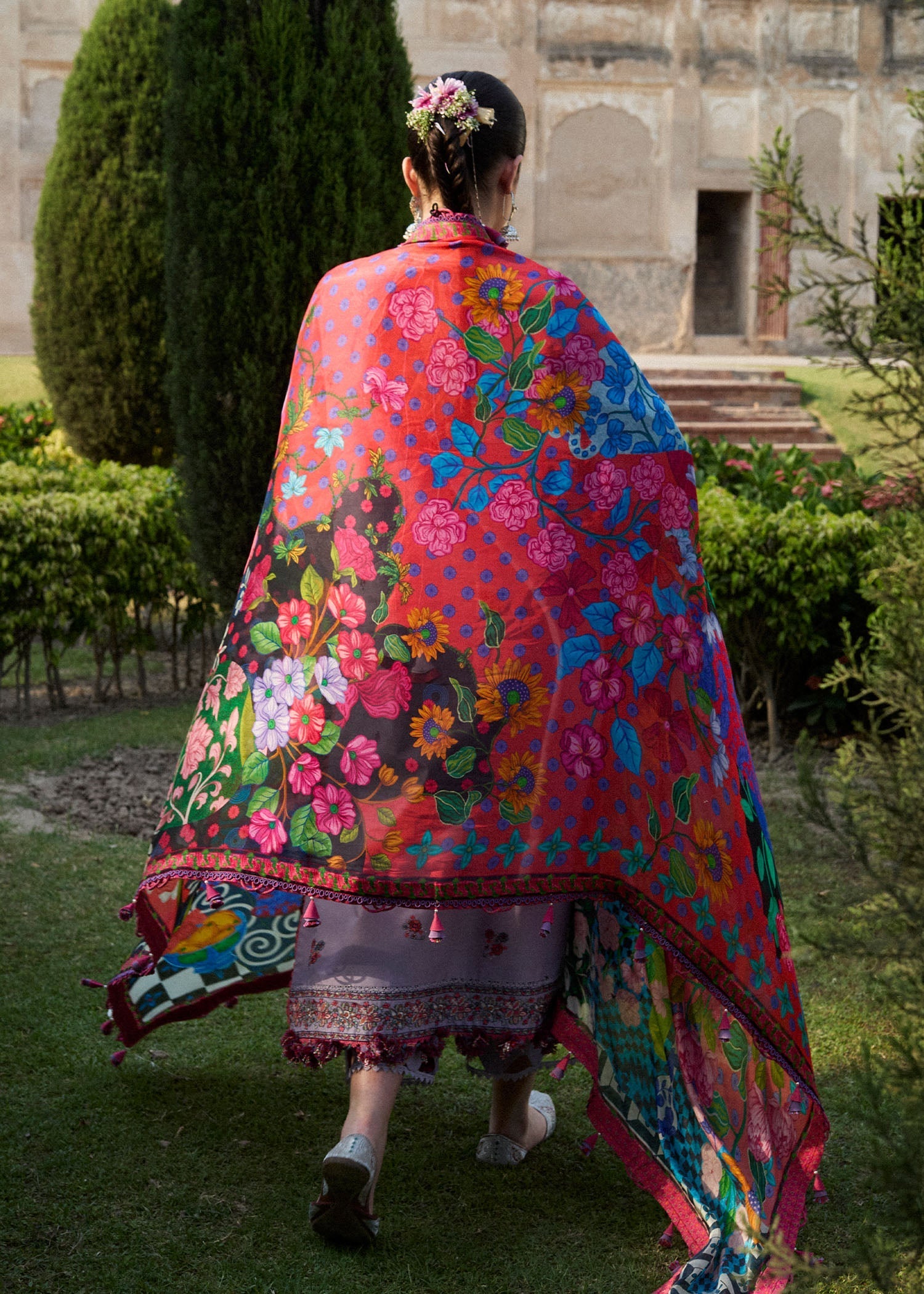 Hussain Rehar | Nirmal SS 25 | Inaya by Hussain Rehar - Designer Dress - Type: Ladies Clothes - Available at Libayah - 100% Original