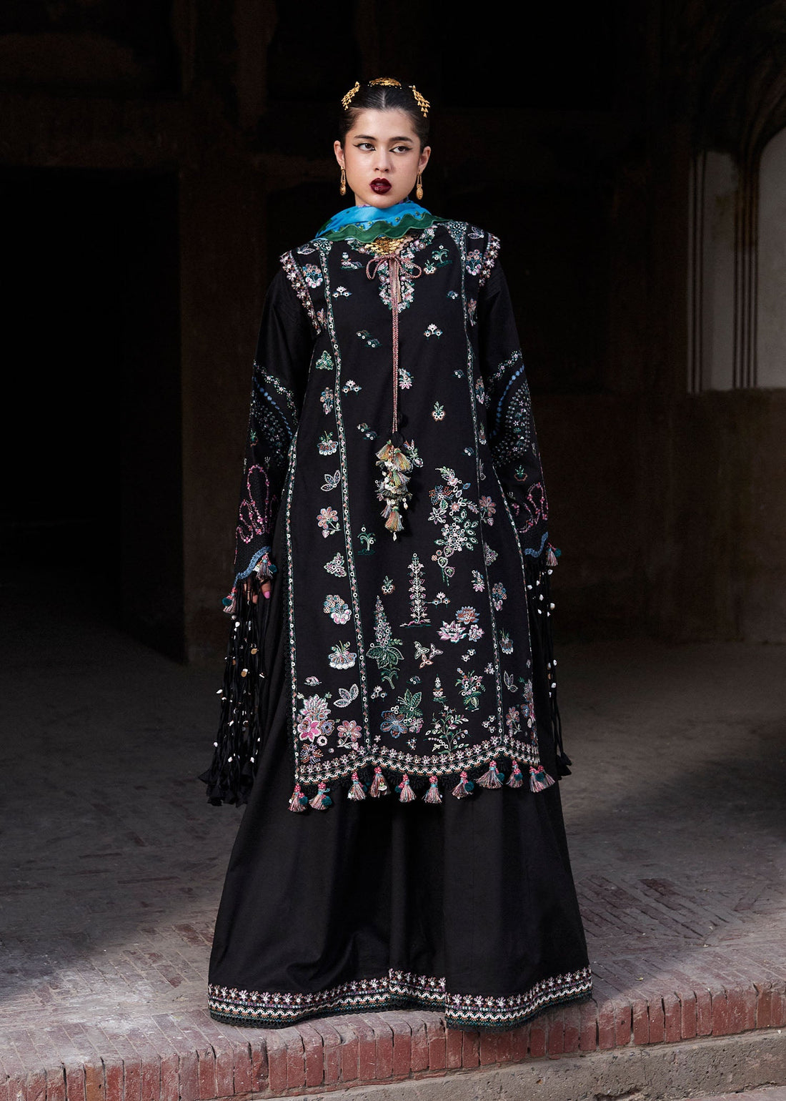 Hussain Rehar | Nirmal SS 25 | Arzo by Hussain Rehar - Designer Dress - Type: Ladies Clothes - Available at Libayah - 100% Original