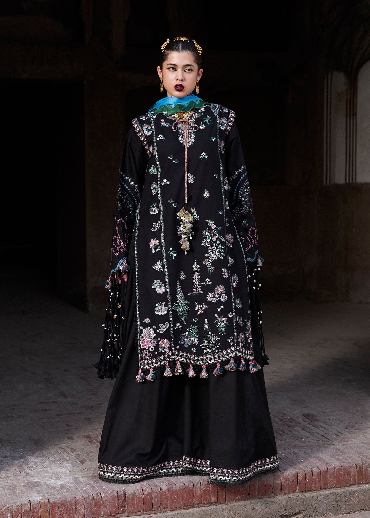 Hussain Rehar | Nirmal SS 25 | Arzo by Hussain Rehar - Designer Dress - Type: Ladies Clothes - Available at Libayah - 100% Original