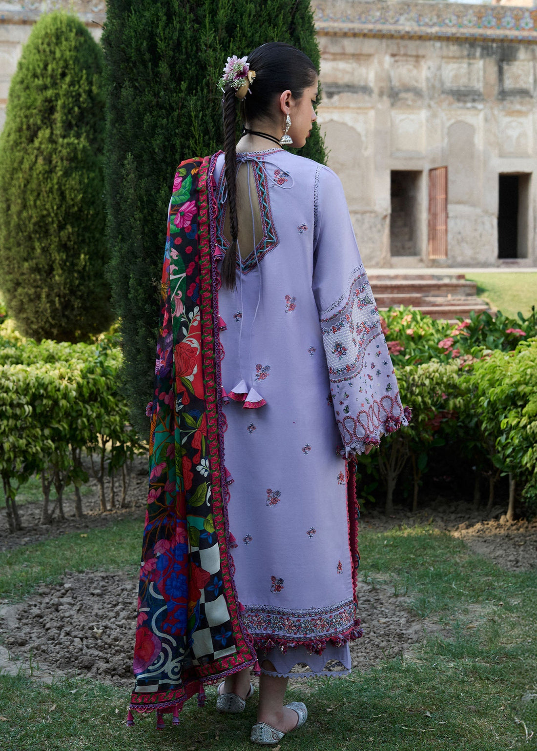Hussain Rehar | Nirmal SS 25 | Inaya by Hussain Rehar - Designer Dress - Type: Ladies Clothes - Available at Libayah - 100% Original